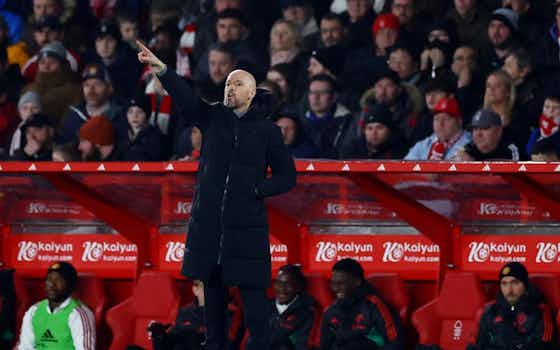 Article image:Erik ten Hag praises 'consistent' Manchester United after late FA Cup win over Nottingham Forest