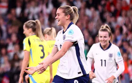 Article image:Alessia Russo proves Arsenal efforts paying off with England goal in promising sign for Lionesses