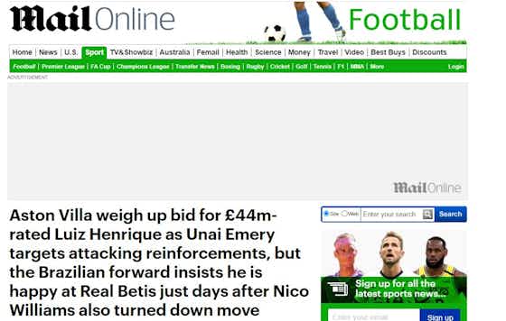 Imagem do artigo:Jornal inglês aponta interesse do Aston Villa em Luiz Henrique na próxima janela de transferências
