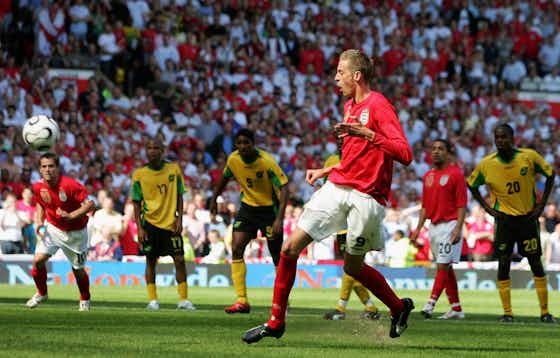 Article image:Worst Panenka ever? Peter Crouch for England vs Jamaica in 2006