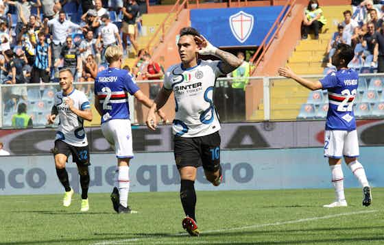 Artikelbild:Sehenswerte Tore: Remis zwischen Sampdoria und Meister Inter