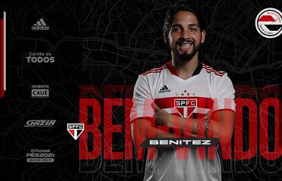 Imagem do artigo:São Paulo anuncia oficialmente a contratação do meia Martín Benítez