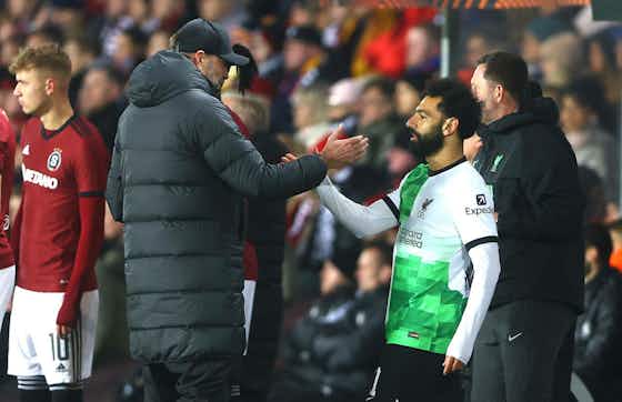 Article image:Klopp Not Concerned About Salah: Everyone Else Is