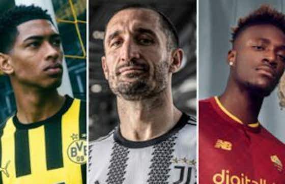 Article image:Juventus, Dortmund, Roma, Monaco kits: Some of Europe’s biggest clubs reveal new shirts