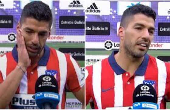 Article image:Luis Suarez's brilliant interview after winning La Liga with Atletico Madrid in 2021
