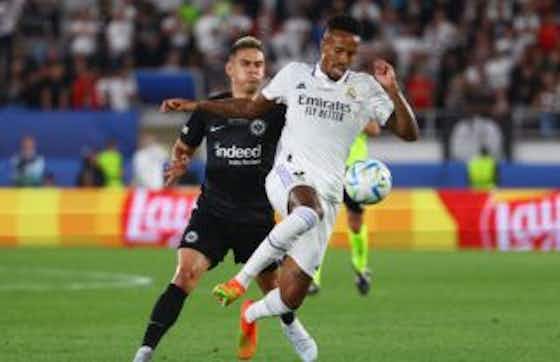 Article image:UEFA Super Cup: Real Madrid's Eder Militao goes full Eric Bailly vs Eintracht Frankfurt