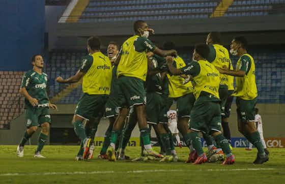 Imagem do artigo:Palmeiras derrota o São Paulo em jogo com invasão no fim,  e vai à final da Copinha