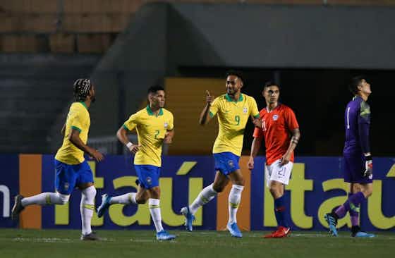 Imagem do artigo:Matheus Cunha decide, e Seleção Olímpica vence amistoso contra o Chile