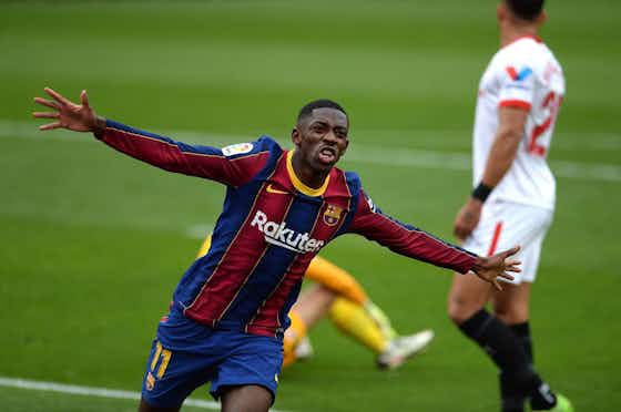 Article image:Sevilla 0-2 Barcelona: Match Review; Messi and Dembele step up