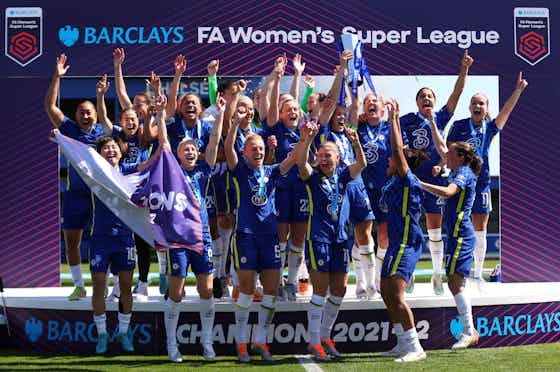 Article image:Chelsea win WSL: Sam Kerr's stunners help Blues pip Arsenal to title