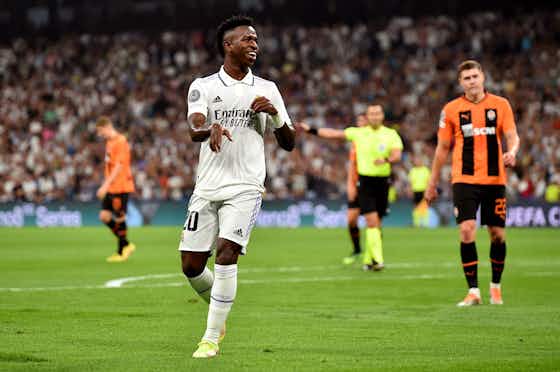 Article image:Vinicius Junior: Real Madrid star beat two Shakhtar players with insane skill