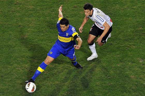 Imagem do artigo:Ex-zagueiro do Boca diz que Riquelme ‘influenciou muito’ na derrota para o Corinthians em 2012
