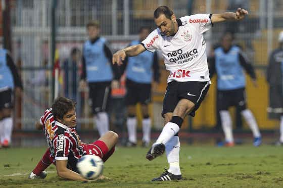 Imagem do artigo:No mesmo dia, dois ídolos marcavam seu primeiro gol pelo Corinthians