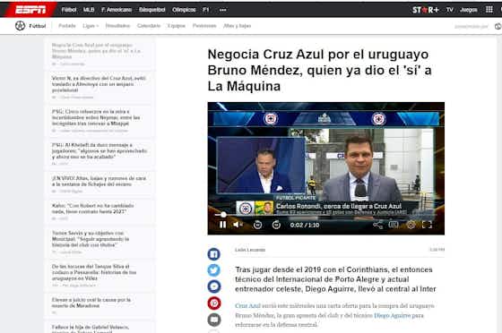 Imagem do artigo:Inter libera primeiro milhão da folha, vê Bruno Méndez negociando com outro clube e “namora” Rodinei