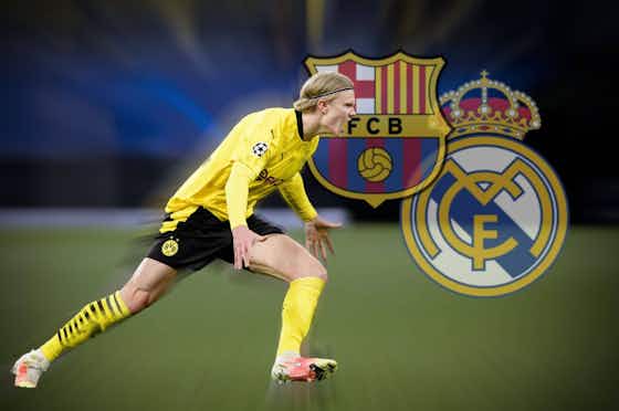 Article image:Erling Haaland only wants to play in Spain – Mino Raiola’s message to Barcelona and Real Madrid