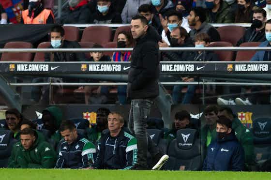 Article image:Xavi’s luck runs out just as Barcelona steel themselves for daunting trip to Bayern Munich
