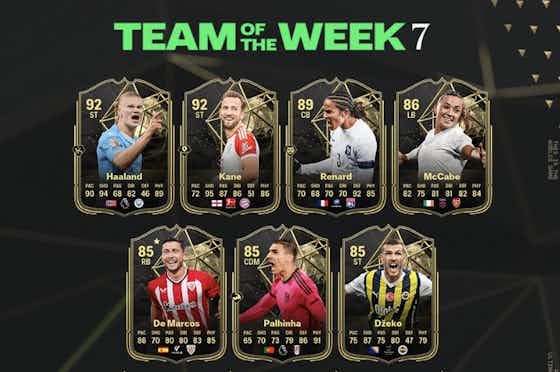 Article image:The latest EA Sports FC Team of the Week is in 🎮