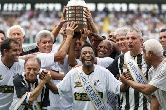 Imagem do artigo:👑 Pelé 80 anos: os gols e recordes do rei por Santos e Brasil