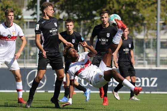 Artikelbild:VfB bleibt nach 3:1 im Spitzentrio – Kastanaras führt Torjägerliste an