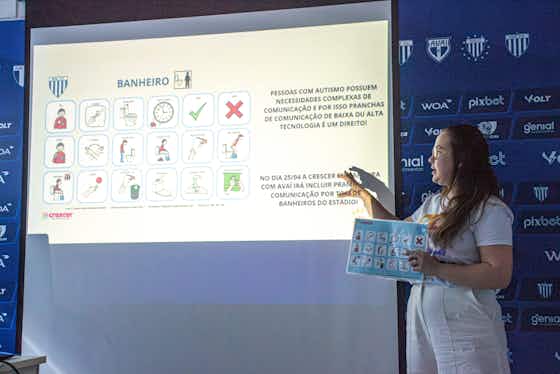 Imagem do artigo:Funcionários do Avaí recebem treinamento referente ao autismo