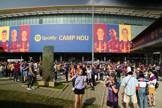 Article image:Barcelona set a date for Spotify Camp Nou return
