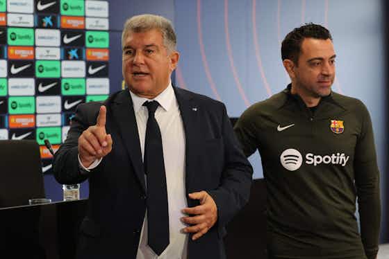 Article image:Laporta confirms Barcelona close to returning to advantageous FFP rule, could make big signings