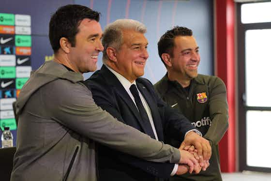 Imagem do artigo:Barcelona president explains decision to continue with Xavi – ‘Stability is the key’