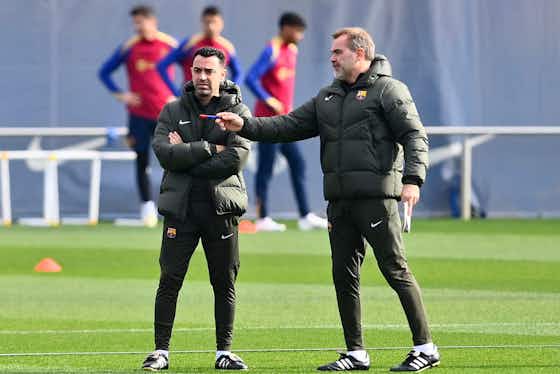 Article image:Barcelona asked Xavi to replace his brother from coaching staff to stay as manager