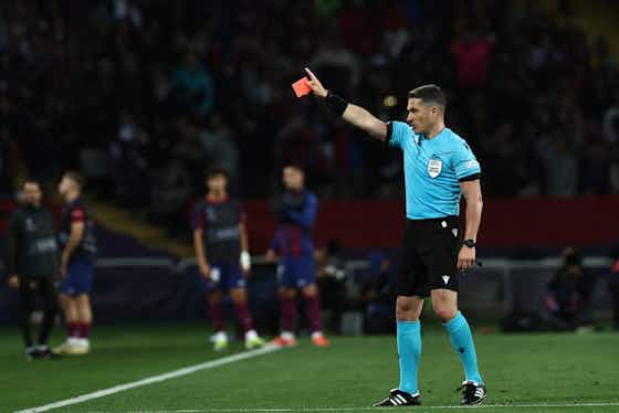 Article image:Barcelona midfielder was warned to be ‘intelligent’ and ‘careful’ by referee before PSG clash