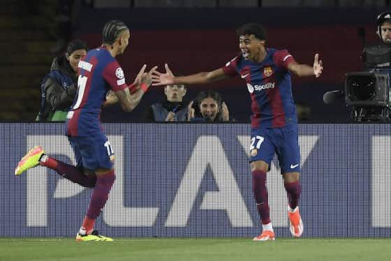 Article image:Barcelona youngster had a very tough time dealing with substitution vs PSG