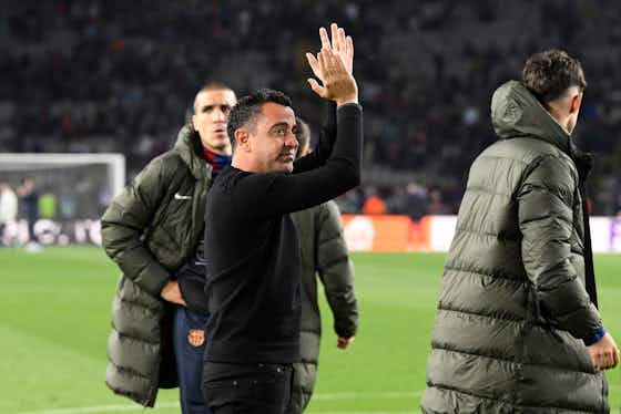 Article image:Barcelona coach Xavi approached by European giants to take over as manager