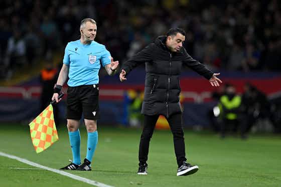 Article image:How many games Ronald Araujo and Xavi will miss after red card vs PSG