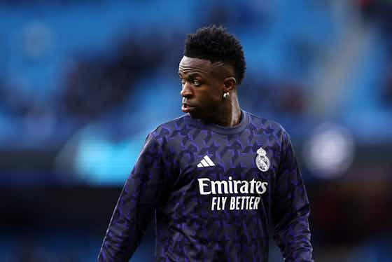 Article image:Barcelona defender ready for Vinicius challenge after facing Mbappe – ‘One of the best’