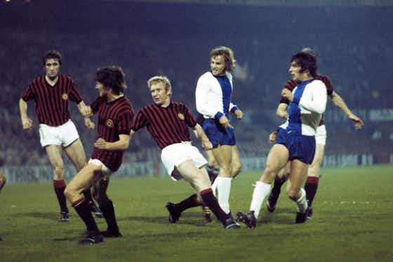 Imagem do artigo:Em 1974, o Milan viu o alemão-oriental Magdeburg frustrar o seu tri na Recopa Uefa