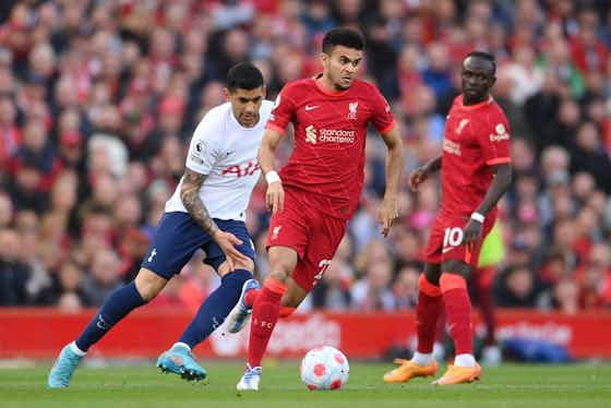 Article image:Liverpool 1-1 Spurs: Video shows Mo Salah ignored Luis Diaz multiple times