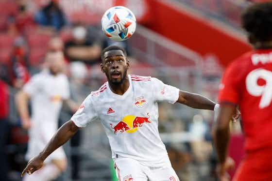 Article image:Dru Yearwood: NY Red Bulls man sent off for smashing ball in crowd & injuring fans