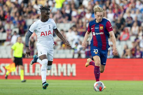 Article image:Tottenham now told what they need to pay to land Barcelona’s Frenkie de Jong