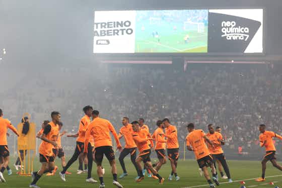 Imagem do artigo:Corinthians deve anunciar treino aberto na Neo Química Arena antes de final no Maracanã