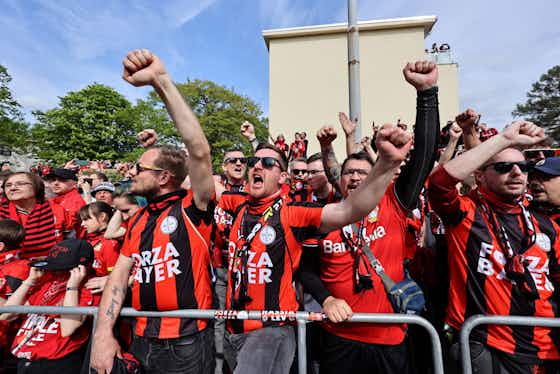 Image de l'article :Leverkusen 🇩🇪 se prépare à fêter son titre de champion 🥳