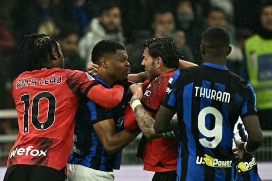 Imagen del artículo:🚨OFICIAL: tres descalificados tras la pelea final en el Milan-Inter