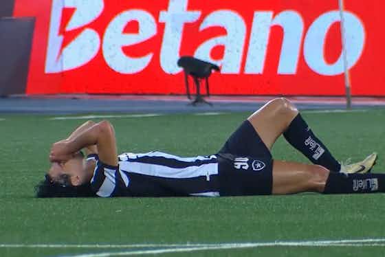 Imagem do artigo:Com lesão muscular, Matheus Nascimento desfalca Botafogo por quatro meses