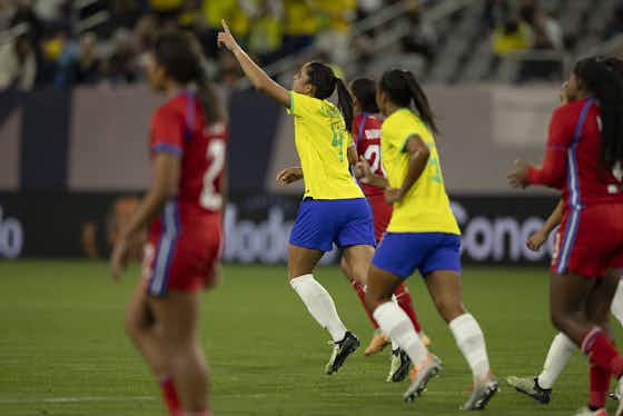 Imagem do artigo:Seleção Brasileira goleia Panamá, confirma liderança e fecha 1ª fase da Copa Ouro com 100% de aproveitamento 
