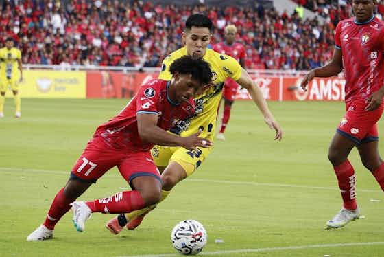 Imagem do artigo:Gol na reta final classifica Sportivo Trinidense contra o El Nacional