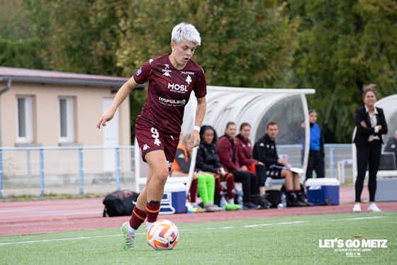 Image de l'article :Lucie Calba, la carte jeune du FC Metz