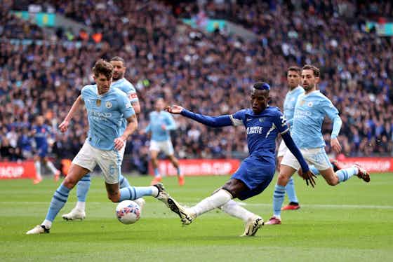 Imagem do artigo:Chelsea perde chances de marcar no primeiro tempo e é eliminado da FA Cup pelo Manchester City