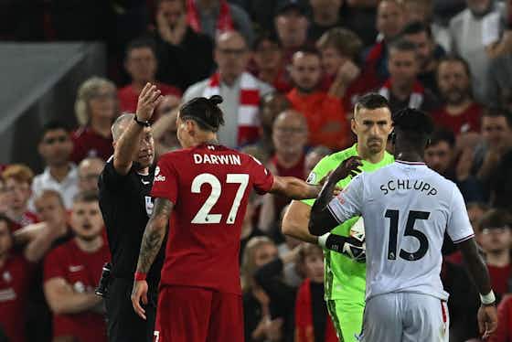 Article image:“Not cool” – Jurgen Klopp criticises Darwin Nunez, admits Liverpool new-boy deserved “clear red card”