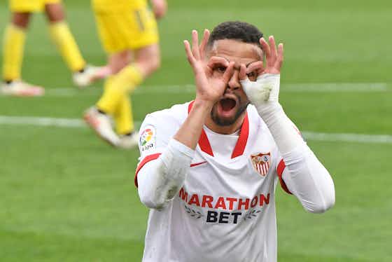 Article image:On-fire En-Nesyri hat-trick against Cadiz lifts Sevilla into third