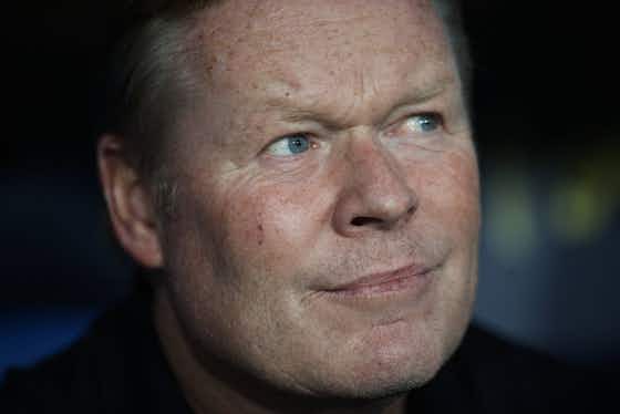 Article image:Ronald Koeman compliments Gavi on taking the opportunities he and Luis Enrique gave him