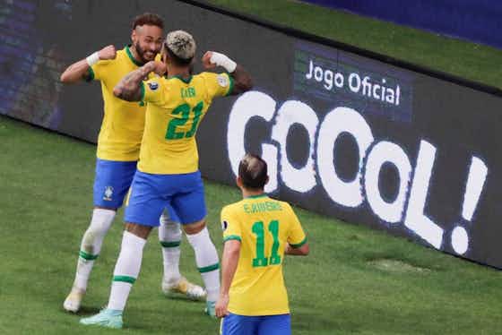 Article image:Neymar Ties Ronaldo for Second on Brazil NT’s All-Time Goals Scored List