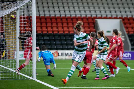 Article image:Highlights and Unique Angle –  Celtic FC Women 3-0 Aberdeen